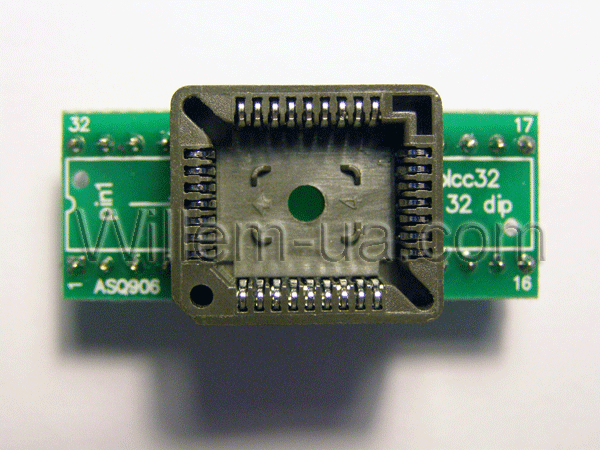 Адаптер Plcc32 для программатора MiniPro TL866