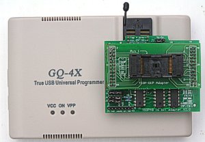 Описание адаптеров и работы с ними  программатора GQ-4Х с фото