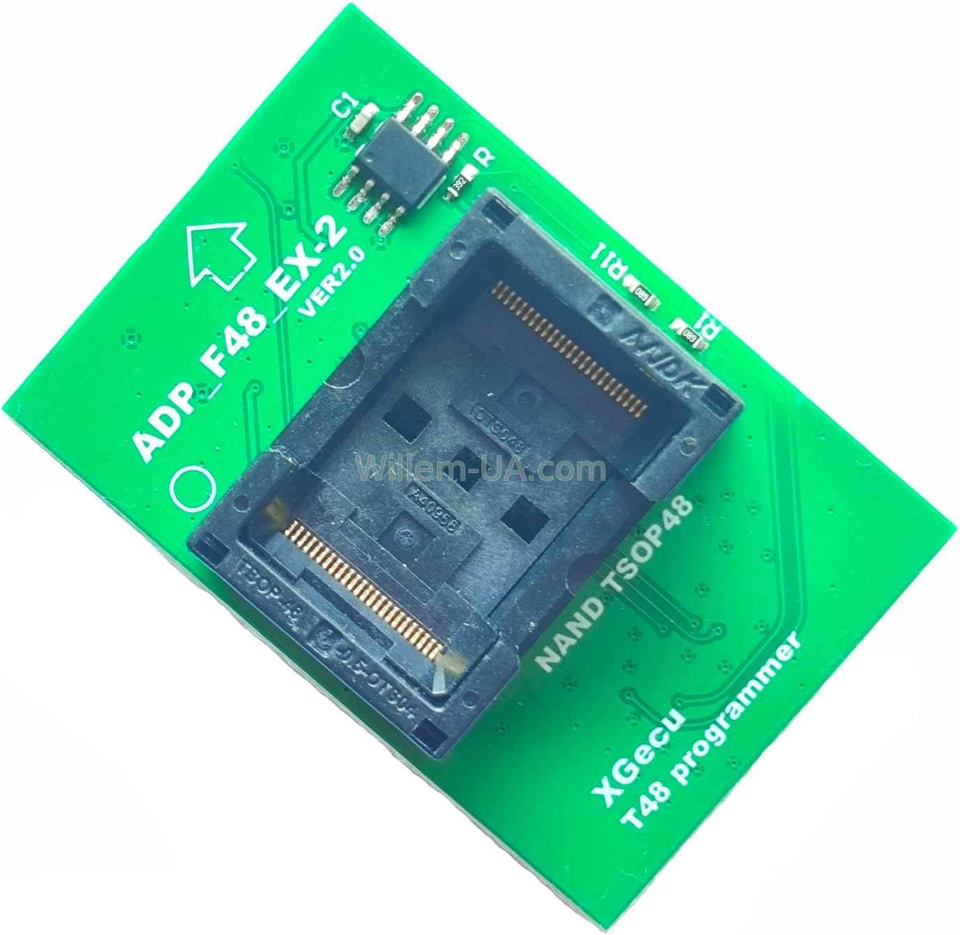 Адаптер NAND TSOP48 V2.0 (ADP_F48_EX-2) для XGecu T48